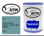 Preview: Ford, Aquarius Blue Metallic / Burma Blau Metallic, 12R: 500ml Lackdose, von ATW Autoteile West.